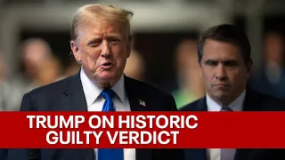🔴 LIVE: Former President Trump holds press conference on guilty verdict