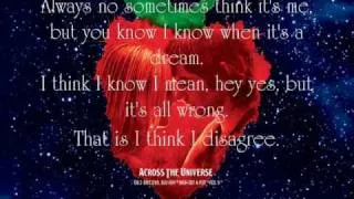 Strawberry Fields Forever - Jim Sturgess and Joe Anderson {Lyrics}