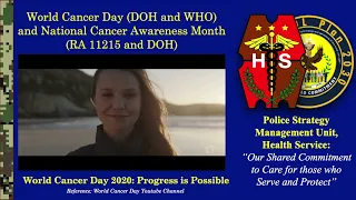 World Cancer Day and National Cancer Awareness Month (CY 2023): Origins and Legal Basis