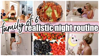 *NEW* NIGHT ROUTINE REALISTIC FAMILY OF 6 NIGHT ROUTINE TIFFANI BEASTON HOMEMAKING SPRING 2024