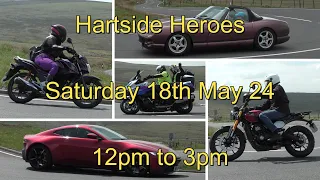 Hartside Pass | 12pm to 3pm Saturday 18th May 2024 - Full Video | All the lunch time action!