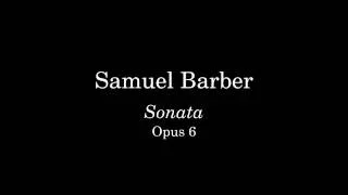 Samuel Barber -- Sonata for cello and piano, Op. 6