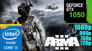 Arma 3 Multiplayer GTX 1050 2GB | 1080p - 900p - 768p - 720p