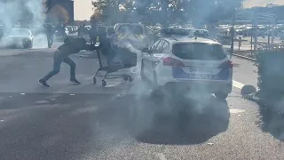 So sieht Protest in Frankreich aus