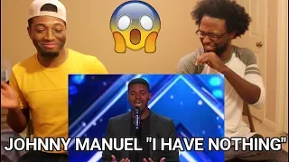 Johnny Manuel: Guy Covers Whitney Houston's "I Have Nothing" - America's Got Talent (REACTION)