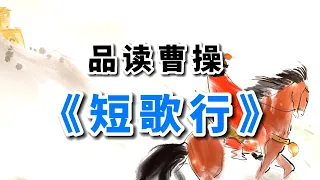 曹操《短歌行》為何千年流傳？細細品讀你就明白了！不服不行