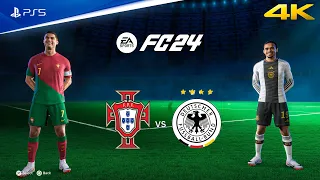 FC 24 - Portugal vs Germany | UEFA EURO 2024 Full Match | PS5™ [4K60]