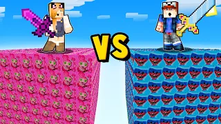 LUCKY BLOCKI HUGGY WUGGY vs MOMMY LONG LEGS w Minecraft 😱 | Vito vs Bella