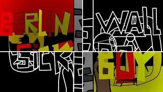 sick boy meme // animation meme // countryhuman (flipaclip) ft. East and West German (Berlin wall)