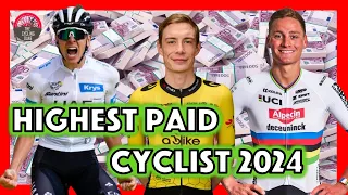 Top 10 Highest Salaries in Pro Cycling 2024: Mathieu Van der Poel, Jonas Vingegaard & Tadej Pogačar
