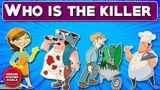 Who is the killer : 3  murder mystery riddles to test your brain 🧠