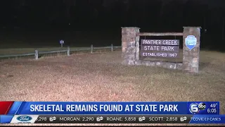 Skeletal remains found at state park
