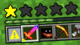 Testei MODS de 1 Estrela no Minecraft