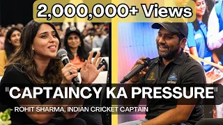 Rohit Sharma's Bad Habit | "Captaincy ka Pressure" #ritikasajdeh #rohitsharma #cwc23 #indiancricket