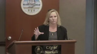 Work Session - Norfolk City Council; November 9, 2021