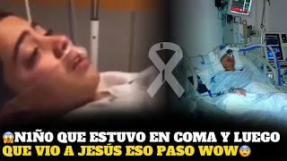 😱INCREÍBLE TESTIMONIO NIÑO QUE MU€R3 Y RESUCITA AL VER A JESÚS😭