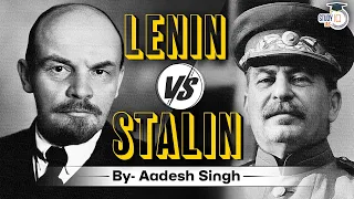 Comparison between personalities of Lenin & Stalin | Important dictators’| Communism | World History