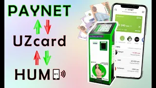 Paynet Paynetdan Humo va Uzcard plastik kartalarga pul yuborish.