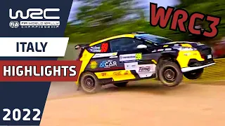 WRC Rally Highlights : WRC Rally Italia Sardegna 2022 : WRC3 Friday