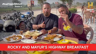 #RoadTrippinwithRnM​ S3 | Day 5 | Vlog 1 | Rocky Mayur | Highway Breakfast