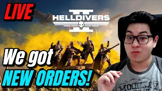🔴 LIVE NOW: Helldivers 2 | NEW ORDERS are OUT! | Tactical Planning & Best Loadouts on STREAM!