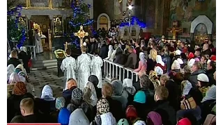 У Києво-Печерській лаврі триває Різдвяне богослужіння