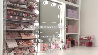 FULL makeup collection ⋆𐙚₊˚⊹ | vanity tour & makeup organization 🎀