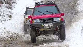 НИВА vs Opel Frontera vs Suzuki Vitara vs Chevrolet Niva - off-road.