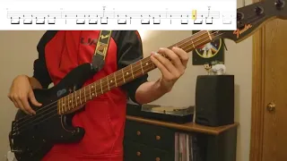 Queen - Fat Bottomed Girls [Bass Cover WITH ACCURATE PLAY ALONG TABS]