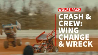 Crash & Crew: Wild Wing Change and Wreck at Selinsgrove Speedway!
