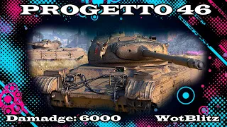 Progetto M35 mod.46 | Лучший бой World of tanks Blitz