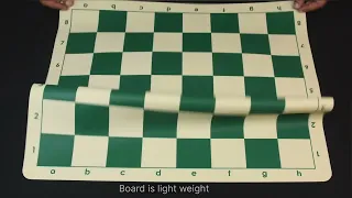 20" Silicon Roll-up Chessboard | Chessbazaar®