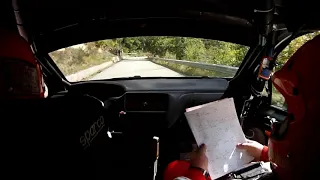 LONARDO SABINO-ANNARUMMA NELLO 25° RALLY DEL MOLISE 2020 OBC PS 1 BUSSO