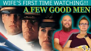 A Few Good Men (1992) | Wife's First Time Watching | Movie Reaction