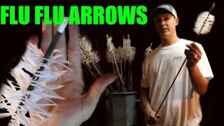 how to fletch spiral wrapped flu flu arrows