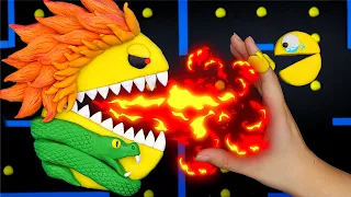 Chimera Pacman Monster - Mythology In The Arcade Pacman Game