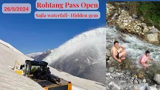 Rohtang Pass Open from Marhi & Koksar | Sajla Waterfall & Manali Local Sightseeing Adventure