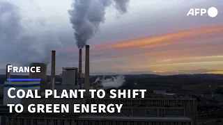 Centuries-old French coal plant prepares transition to green energy | AFP