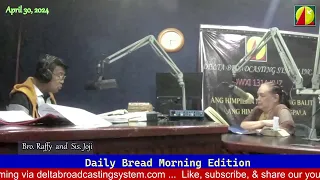 DWXI 1314 AM Live Streaming (Tuesday - April 30, 2024) #dailybreadmorningedition