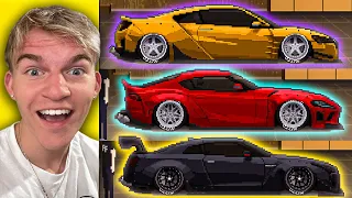 BUYING 3 CRAZY FAST JDM MODERN LEGENDS | PIXEL CAR RACER!(NISMO GTR R35, SUPRA MK5 AND 2017 NSX)