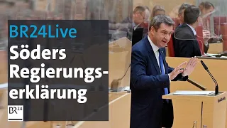 BR24Live | Landtag live: Söders Regierungserklärung