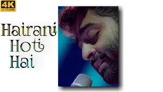 Hairani Hoti Hai | Arijit Singh Whatsapp Status | Love Song | Lyrics Status | #HairaniSongStatus