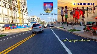 Driving to Ochheuteal Beach - Sihanoukville | Cambodia 2021