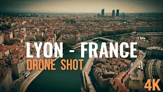 Lyon, France from Above: A Stunning Drone Adventure - Cinematic 4K