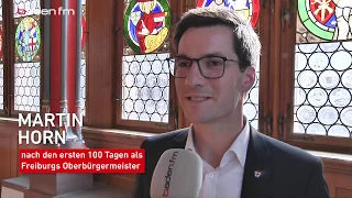 Seit 100 Tagen ist Martin Horn Oberbürgermeister von Freiburg | baden.fm