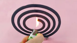 AWESOME IDEAS HOW TO MAKE MOSQUITO COIL STAND WITH NAIL CLIPPERS