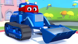Carl der Super Truck - Der Bulldozer - Autopolis 🚒 Lastwagen Zeichentrickfilme für Kinder