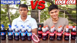Coca Cola Vs Thums Up Drink Challenge | Cold Drink Challenge | 5 Liter Soft Drink Challenge