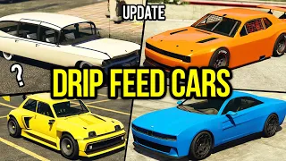 GTA 5 Online - ALL DRIP FEED CARS (San Andreas Mercenaries DLC)