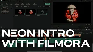 Filmora 9 Neon Intro| How To Make Neon Intro With Filmora|